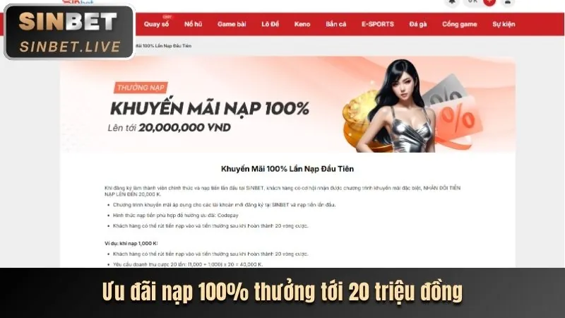 Hình ảnh các chương trình khuyến mãi độc quyền của xvip win